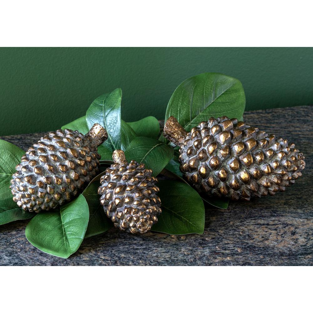 Bronze Pine Cone, Medium. Picture 8