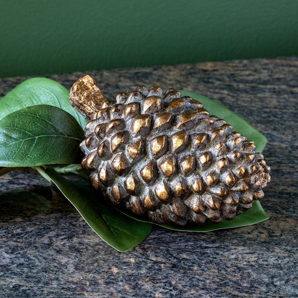 Bronze Pine Cone, Large. Picture 6