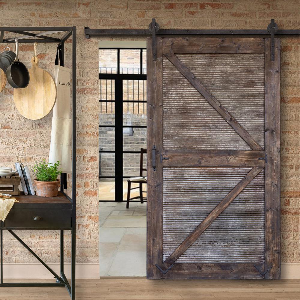 Sliding Barn Door With Rail Hardware. Picture 2