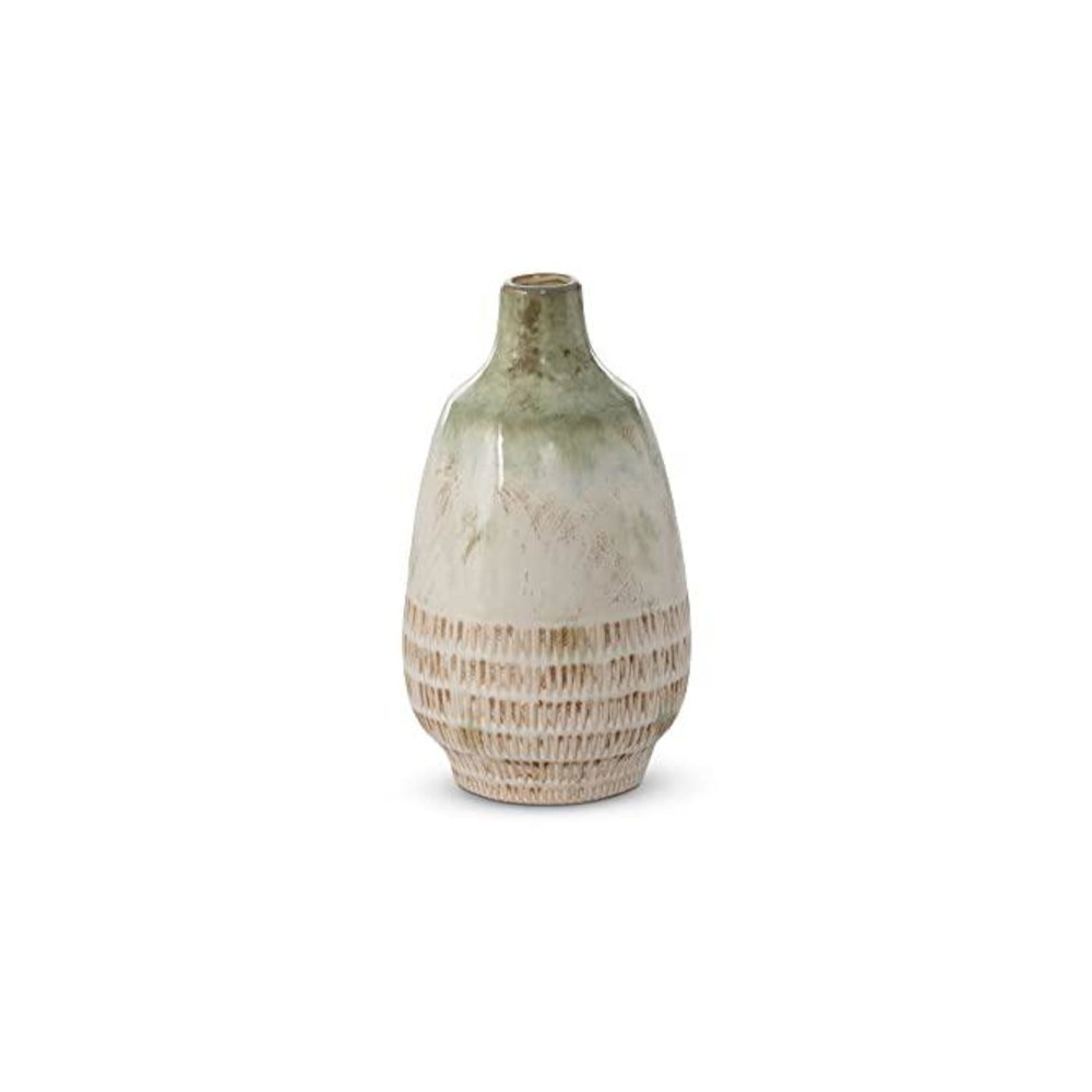Fresno Ceramic Glazed Vase, Small. Picture 1