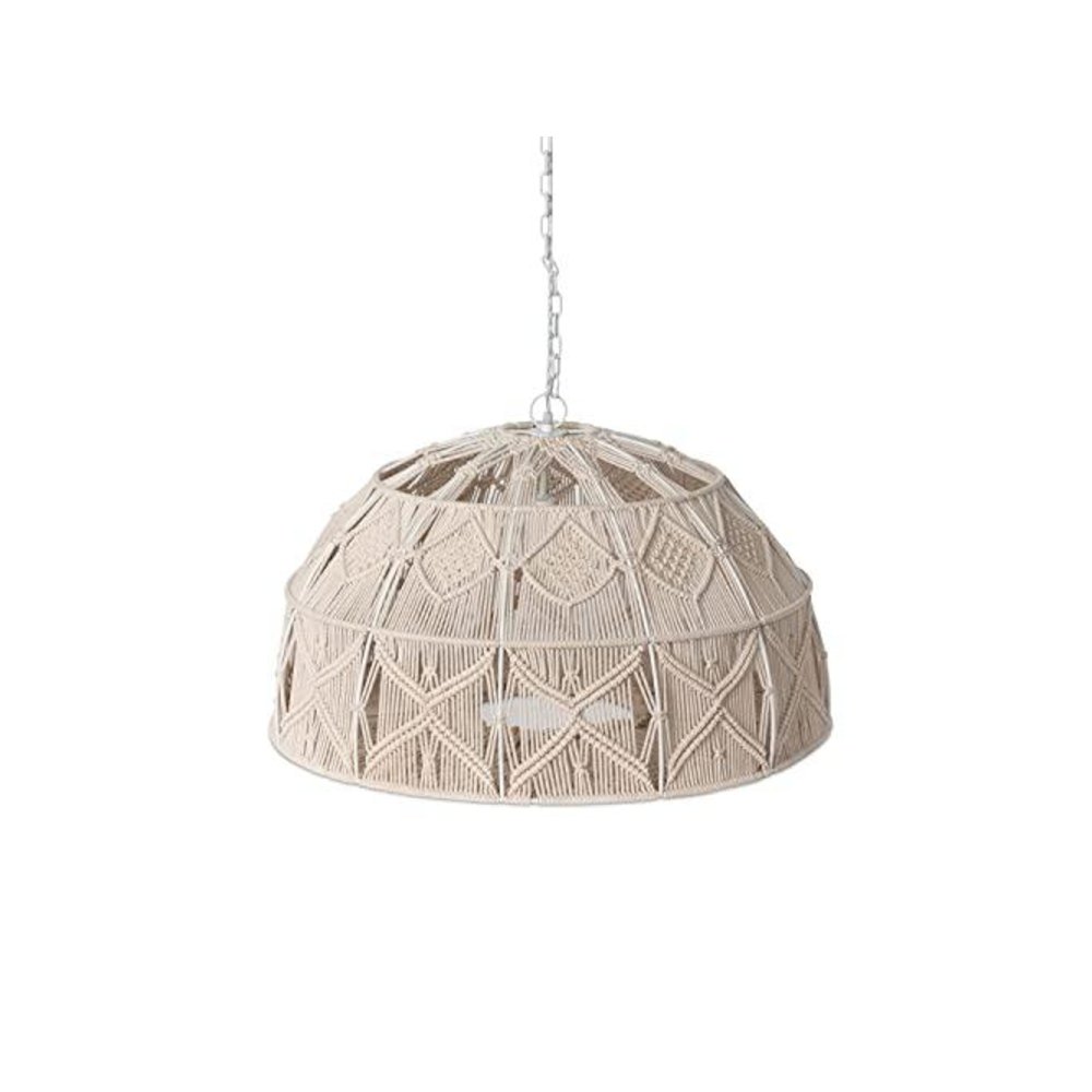 Aria Macrame Dome Pendant. Picture 1