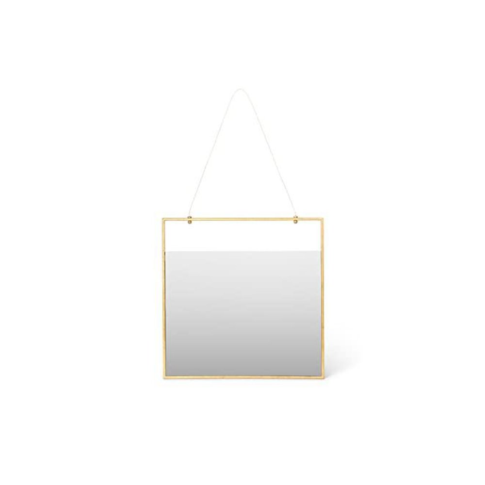 Gable Square Mirror. Picture 1