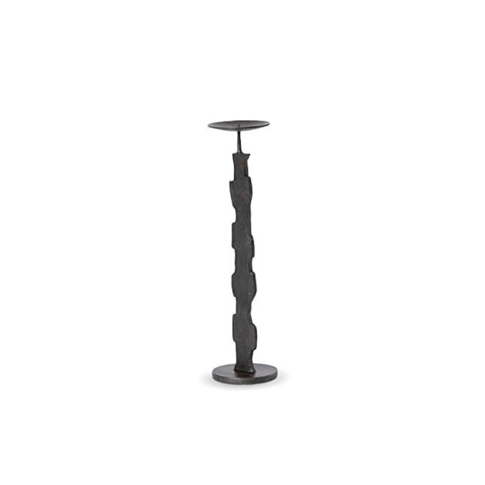 Forged Candle Holder, Medium. Picture 1