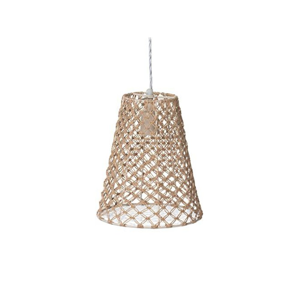 Aruba Jute Woven Cone Pendant. Picture 1
