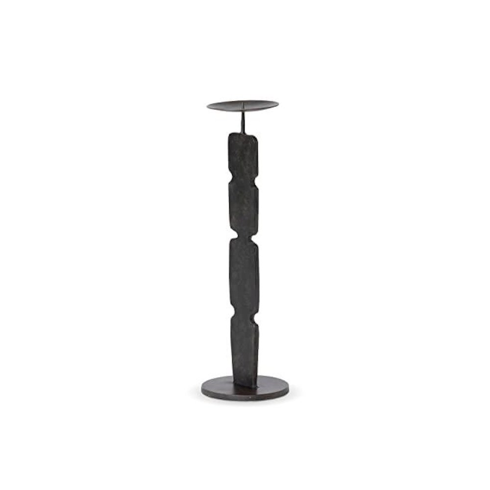 Forged Candle Holder, Large. Picture 1