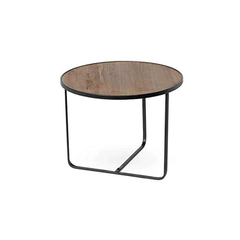 Wood and Iron Buffet Riser, Short. Picture 1