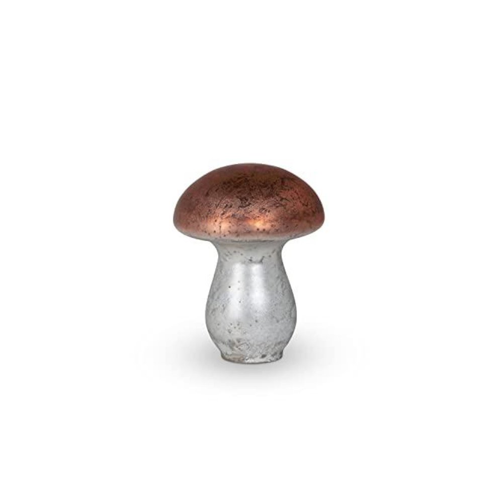 Frosted Glass Forest Mushroom, Small. Picture 1