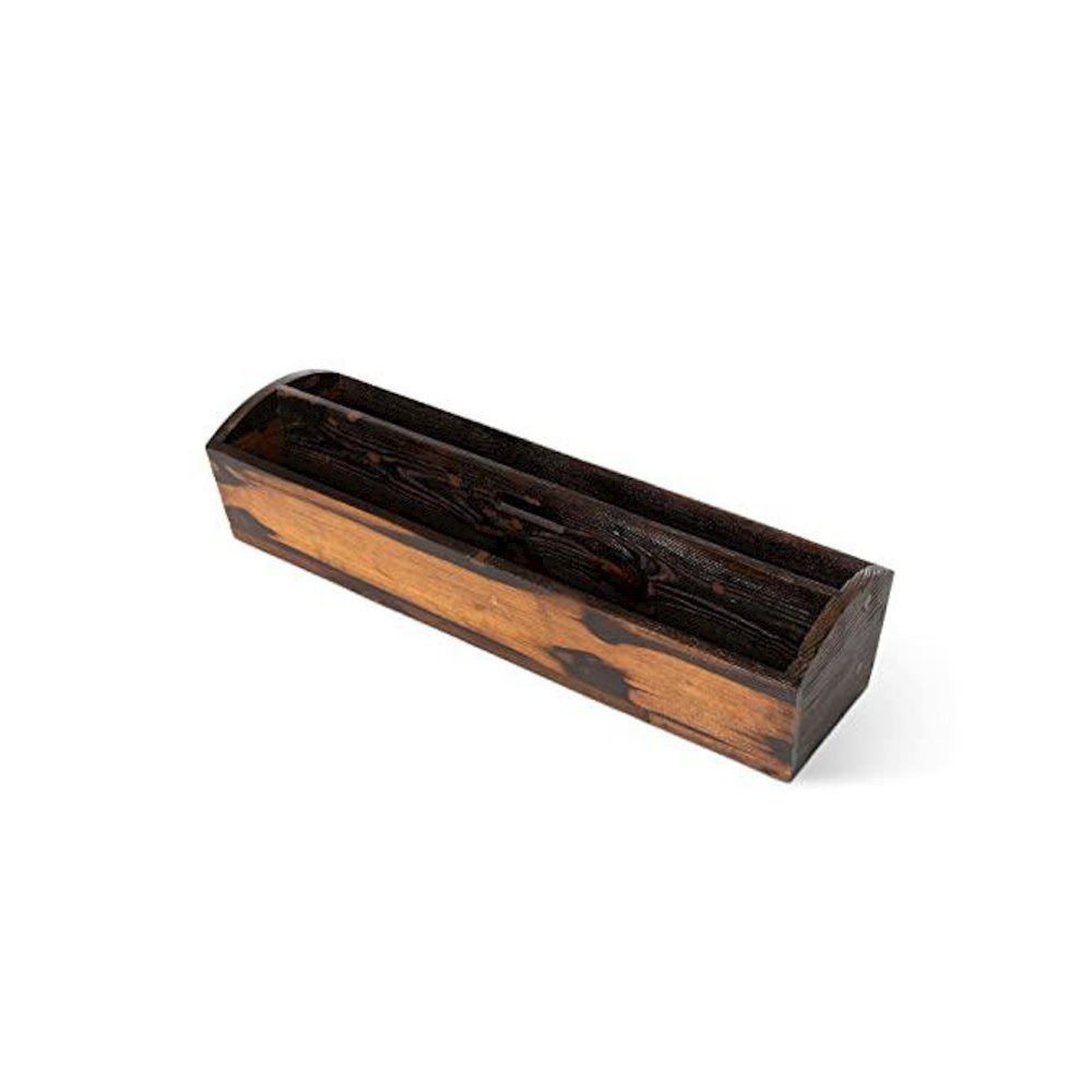 Wooden Trough Planter. Picture 1