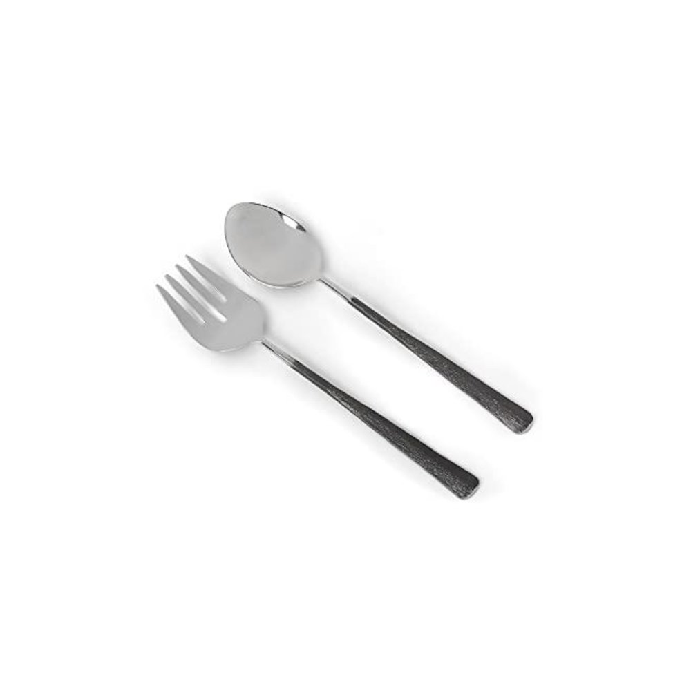 Rustic Salad Server Set S/2. Picture 1