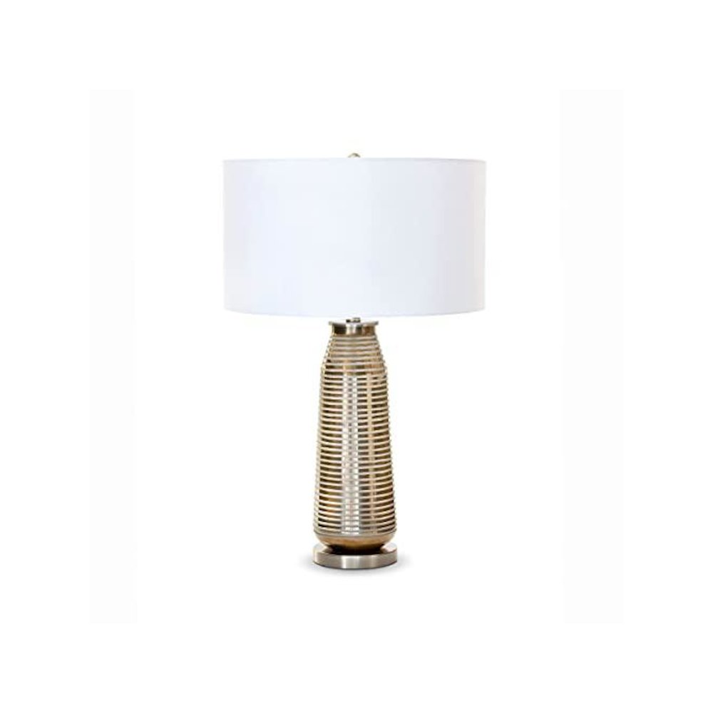 Delany Grinded Glass Lamp. Picture 1