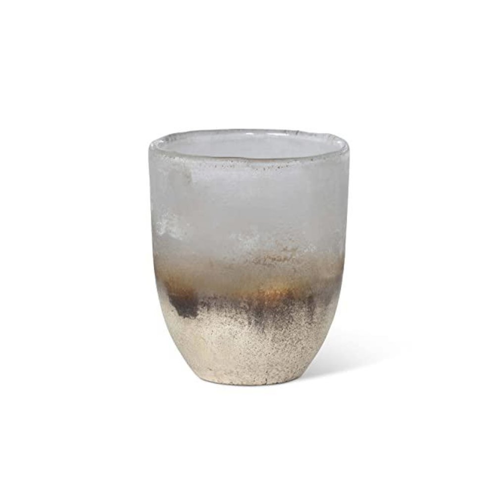 Fairbanks Organic Glass Vase, Medium. Picture 1