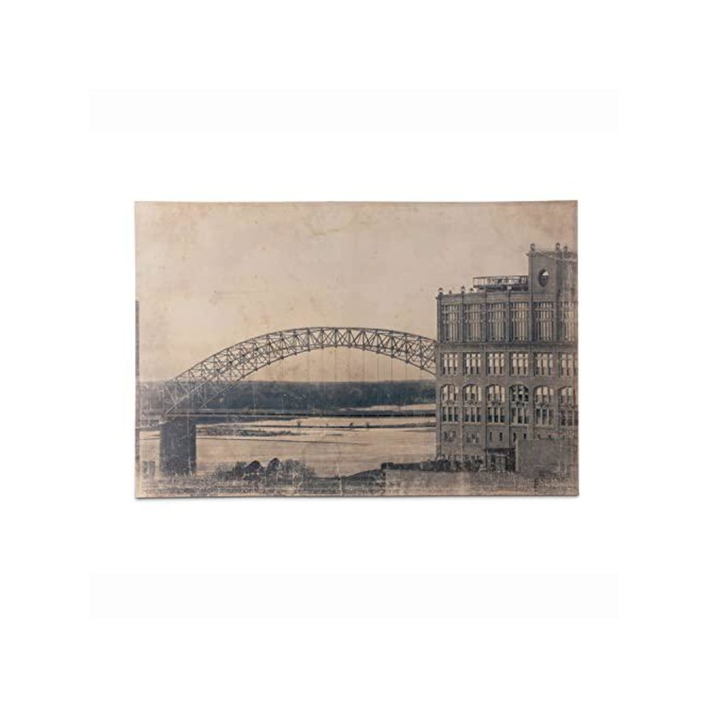 Memphis Bridge Canvas Print. Picture 1