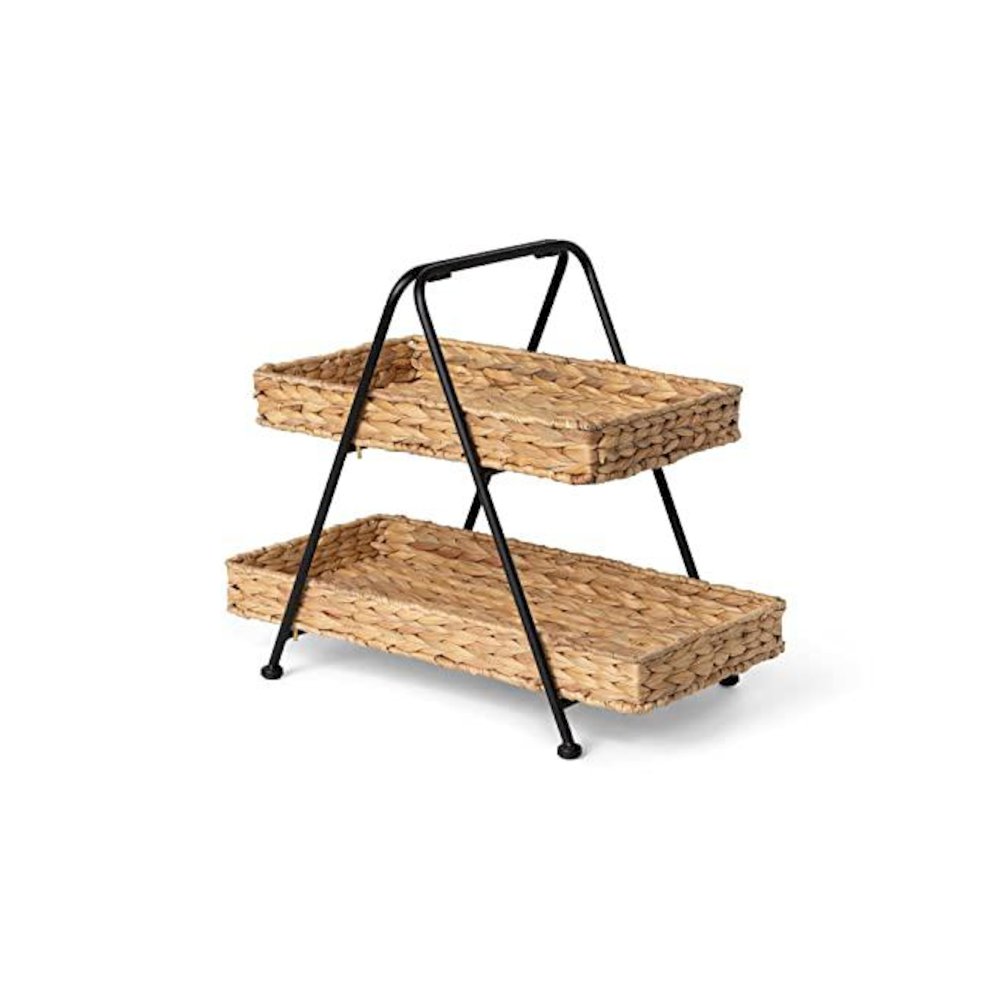 2-Tiered Water Hyacinth Server. Picture 1