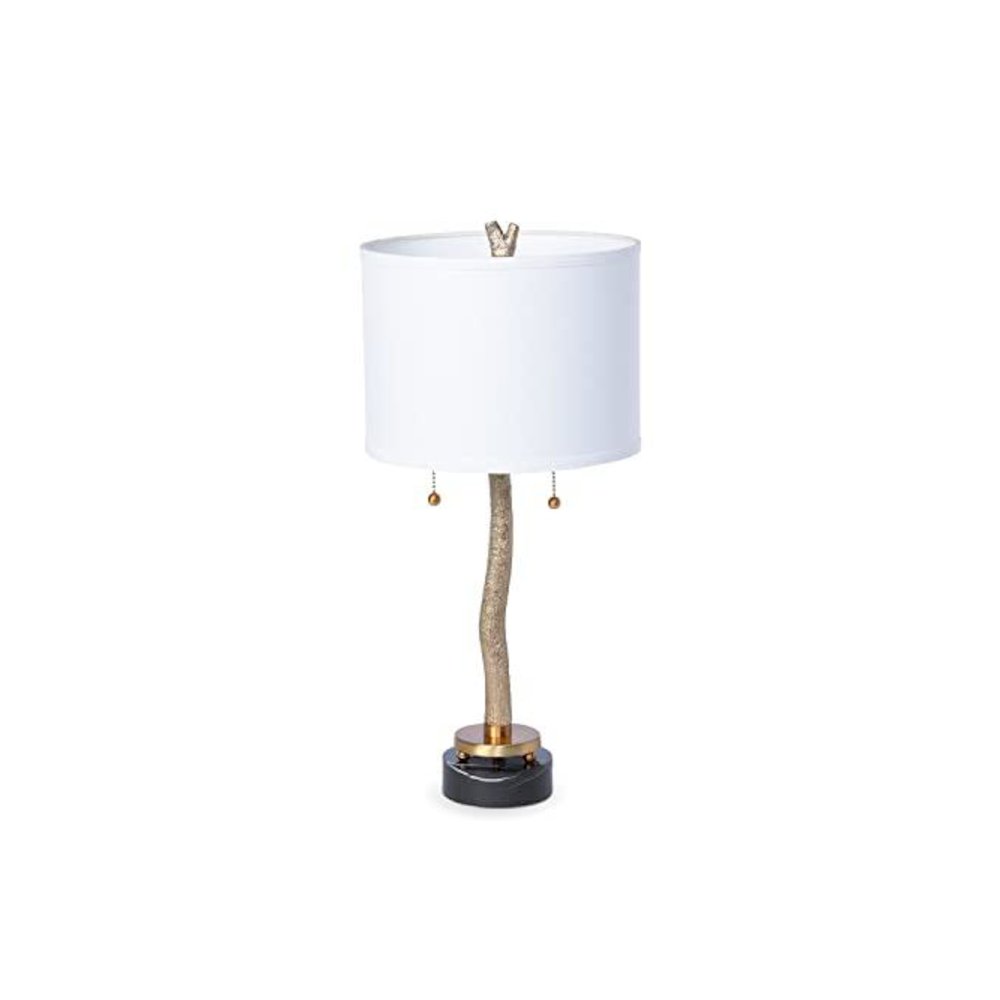 Marble Base Branch Lamp. Picture 1