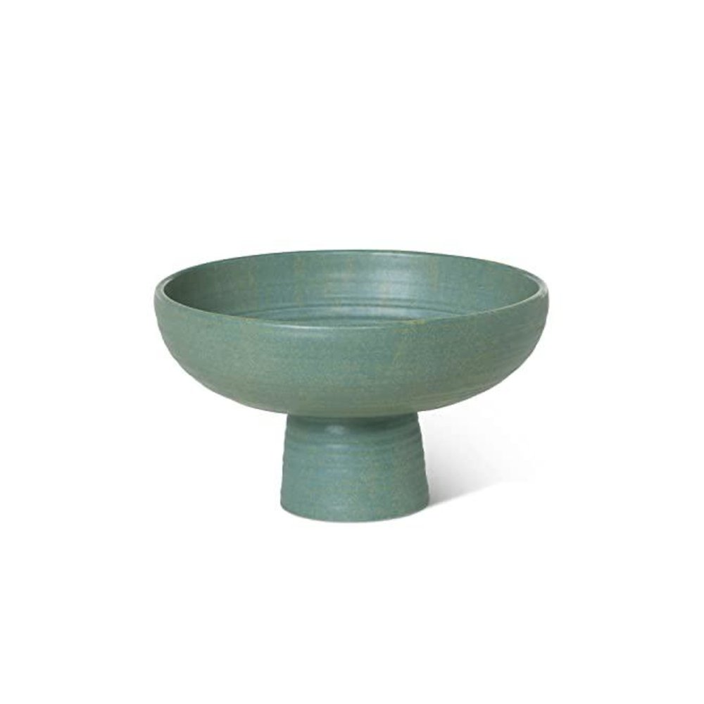 Sage Reactive Glaze Compote. Picture 1
