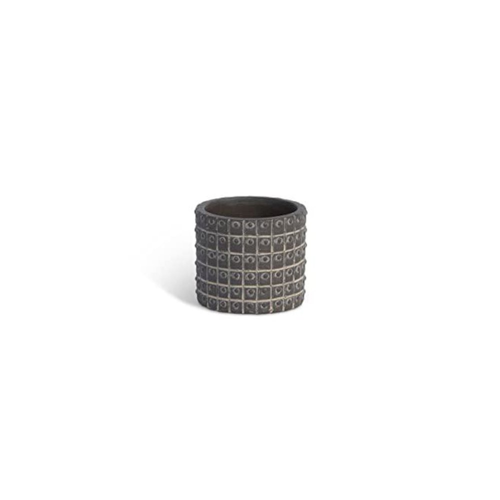 Rivet Pattern Pot, Mini. Picture 1
