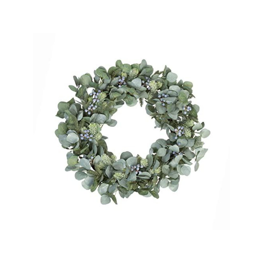 Viburnum Berry and Eucalyptus Door Wreath. Picture 1