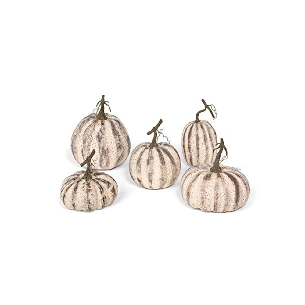 Farmhouse Pumpkin Set of 5. Picture 1