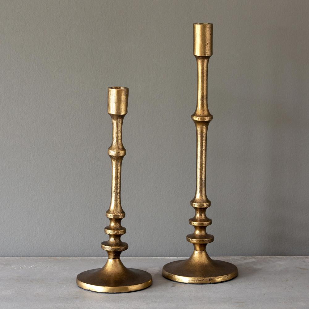 Cast Aluminum Classic Candle Stick Tall. Picture 6