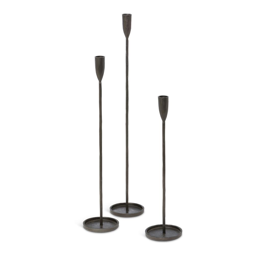 Primitive Iron Taper Holders. Picture 2