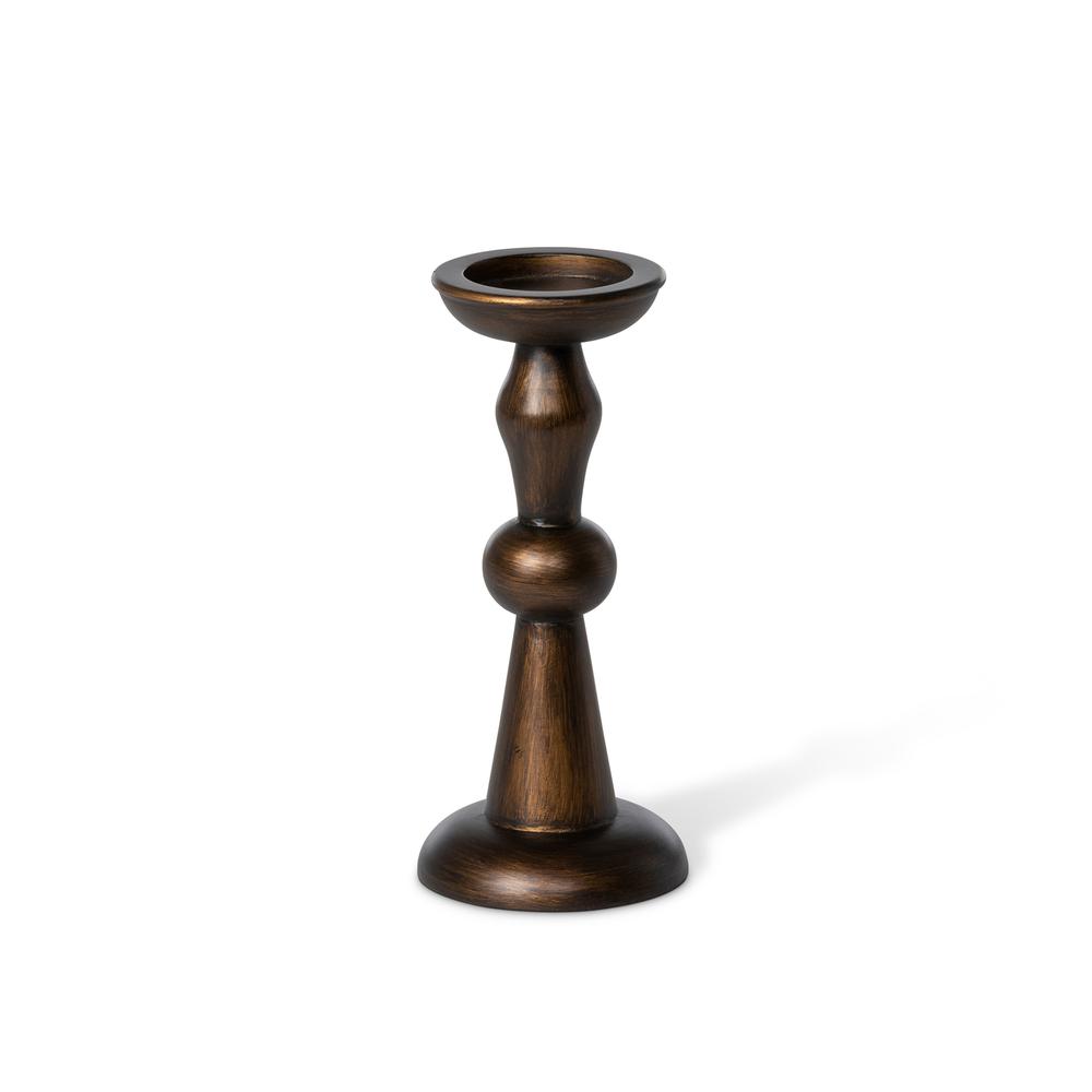 Manor Hearth Wood Candle Holder Small. Picture 2