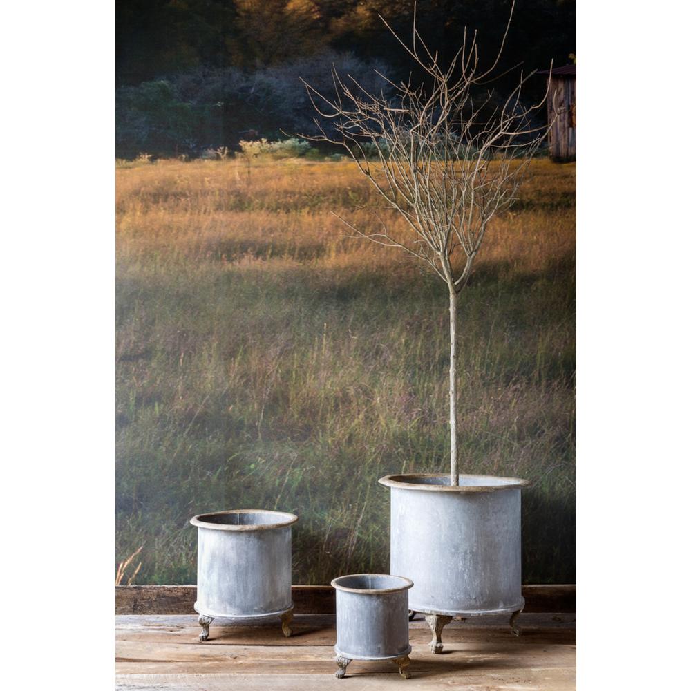 Medium Footed Creamery Tank Planter. Picture 6
