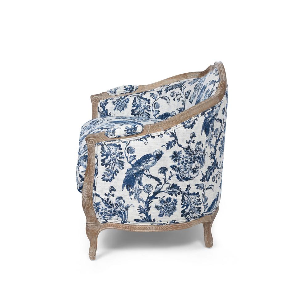 Bluebird Toile Settee. Picture 3