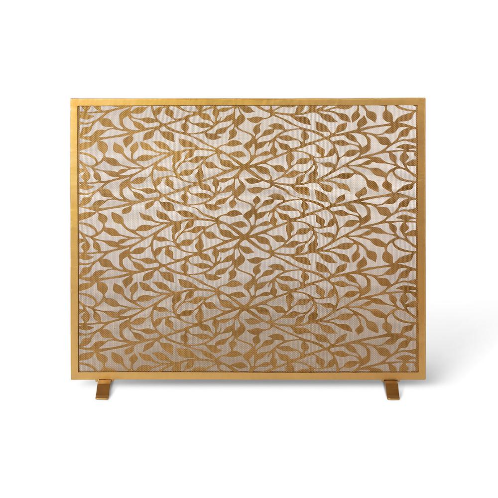 Floral Vine Pattern Fire Screen. Picture 3