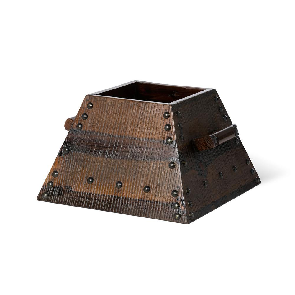 Wooden Rice Bin. Picture 1