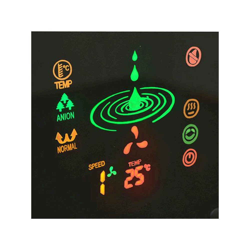 CoolZone by SUNHEAT CZ500 Ultrasonic Dry Misting Fan with Bluetooth Technology. Picture 3