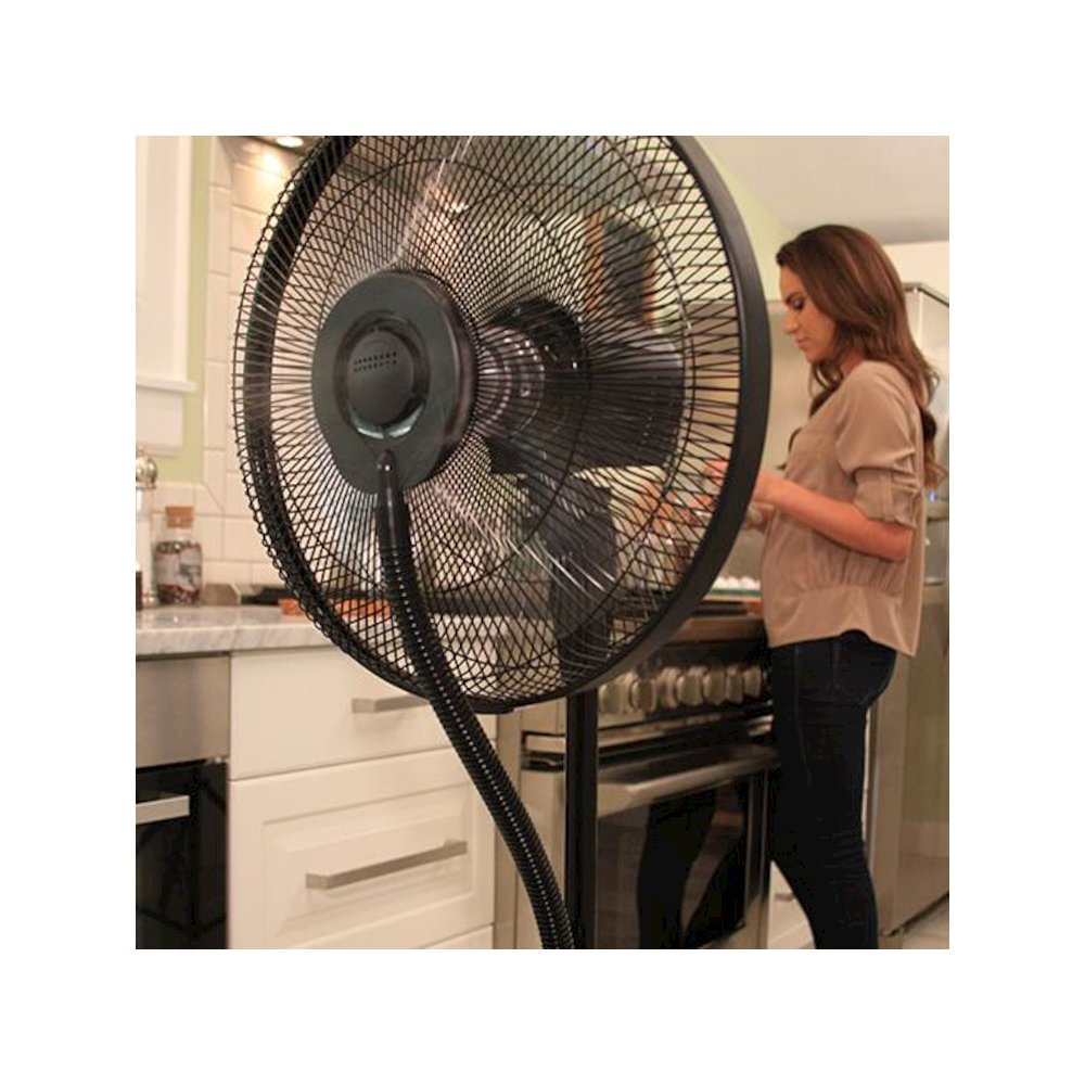 CoolZone by SUNHEAT CZ500 Ultrasonic Dry Misting Fan with Bluetooth Technology. Picture 4
