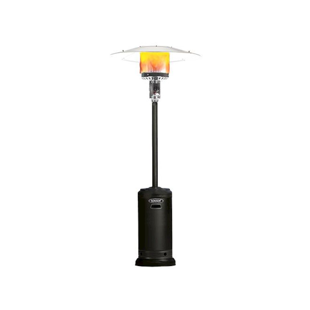 Umbrella Propane Patio Heater with Black Finish-PHRDBK. Picture 1