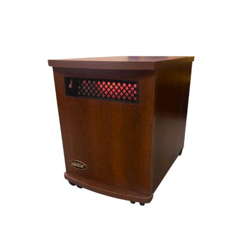 Original SUNHEAT USA1500-M Infrared Heater - Cherry. Picture 1