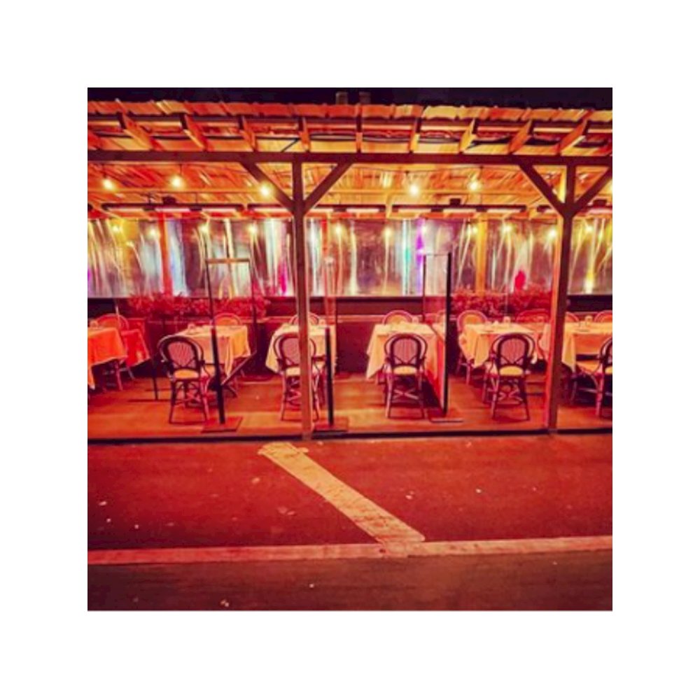 240V Wall Mount Electric Patio Heater by SUNHEAT- 3000W- Black. Picture 3