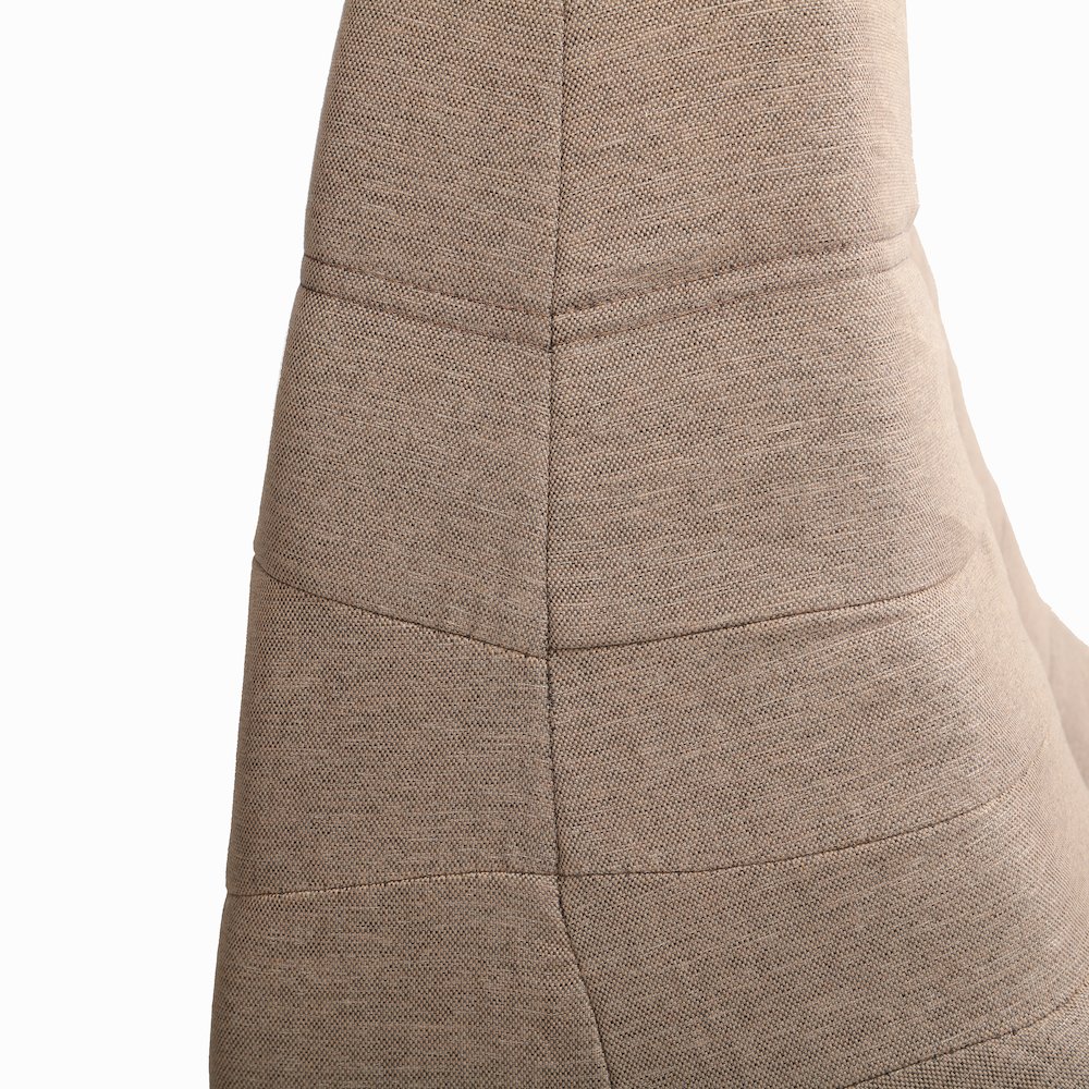 5 Piece Brown Compressed Foam Loveseat Sofa Chairs and Table Set. Picture 6