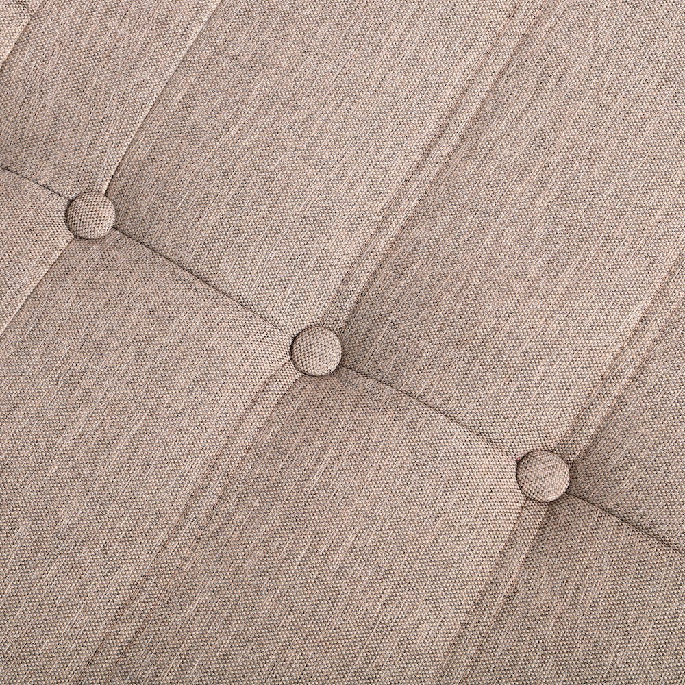 5 Piece Brown Compressed Foam Loveseat Sofa Chairs and Table Set. Picture 8