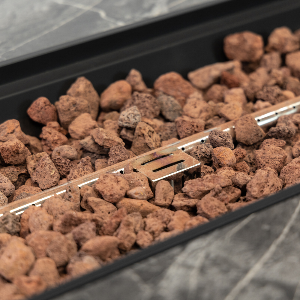 20lbs Wicker Gas Outdoor Firepit Table. Picture 12