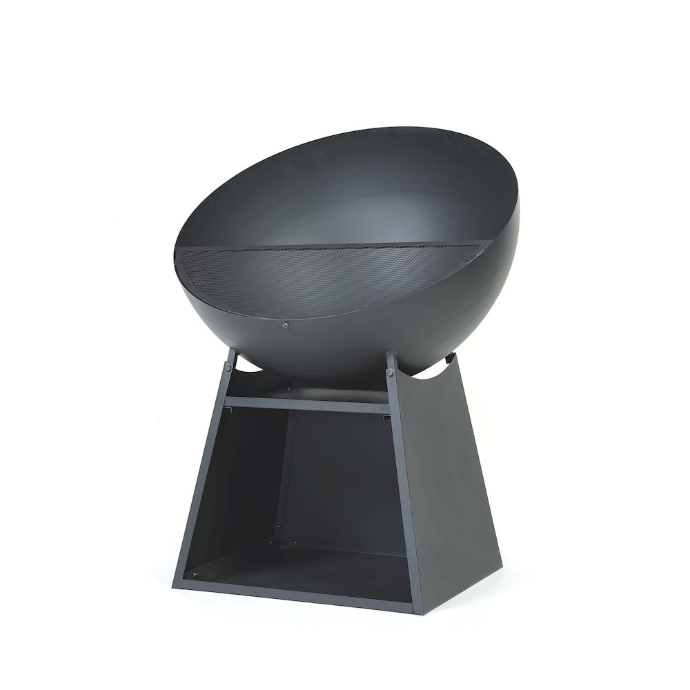 30 Inch Round Outdoor Steel Wood Burning Fire Pit. Picture 7
