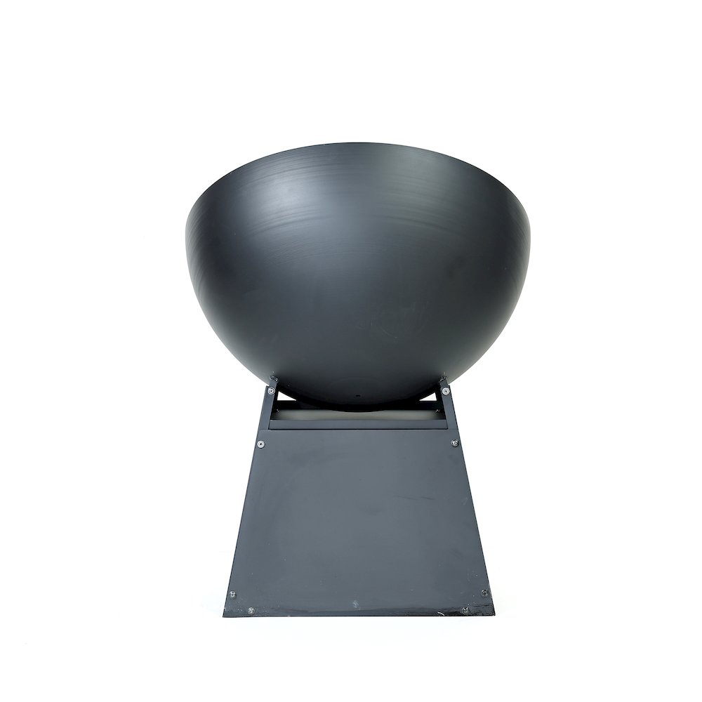 30 Inch Round Outdoor Steel Wood Burning Fire Pit. Picture 6