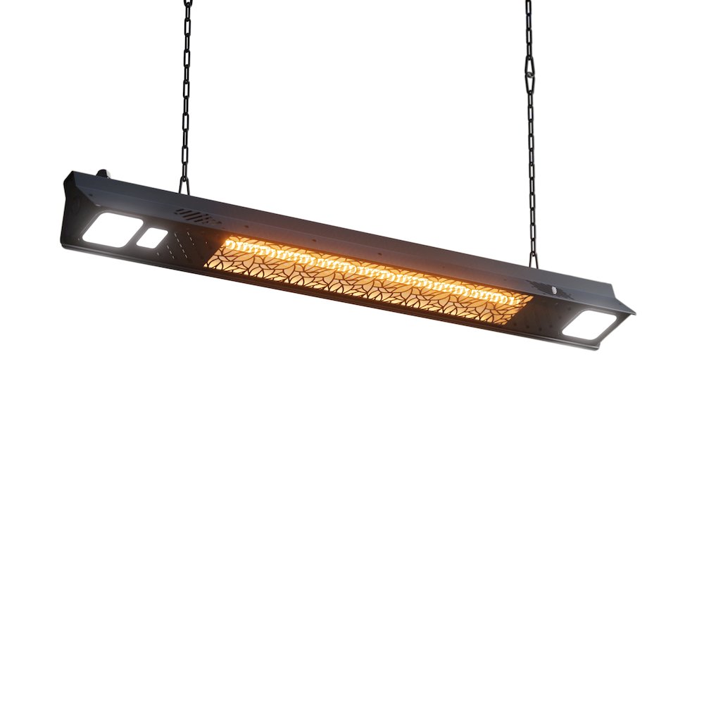 1500W Wall Mounted Infrared Heater with Carbon Fiber Tube. Picture 1