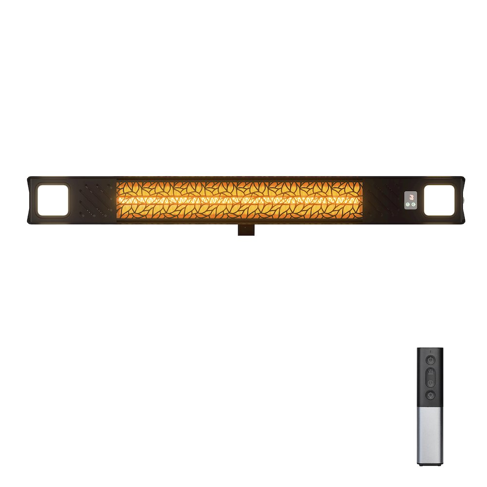 1500W Wall Mounted Infrared Heater with Carbon Fiber Tube. Picture 3