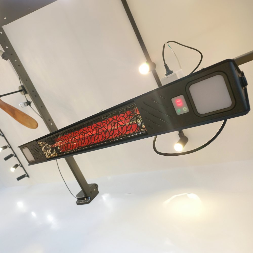 1500W Wall Mounted Infrared Heater with Carbon Fiber Tube. Picture 4