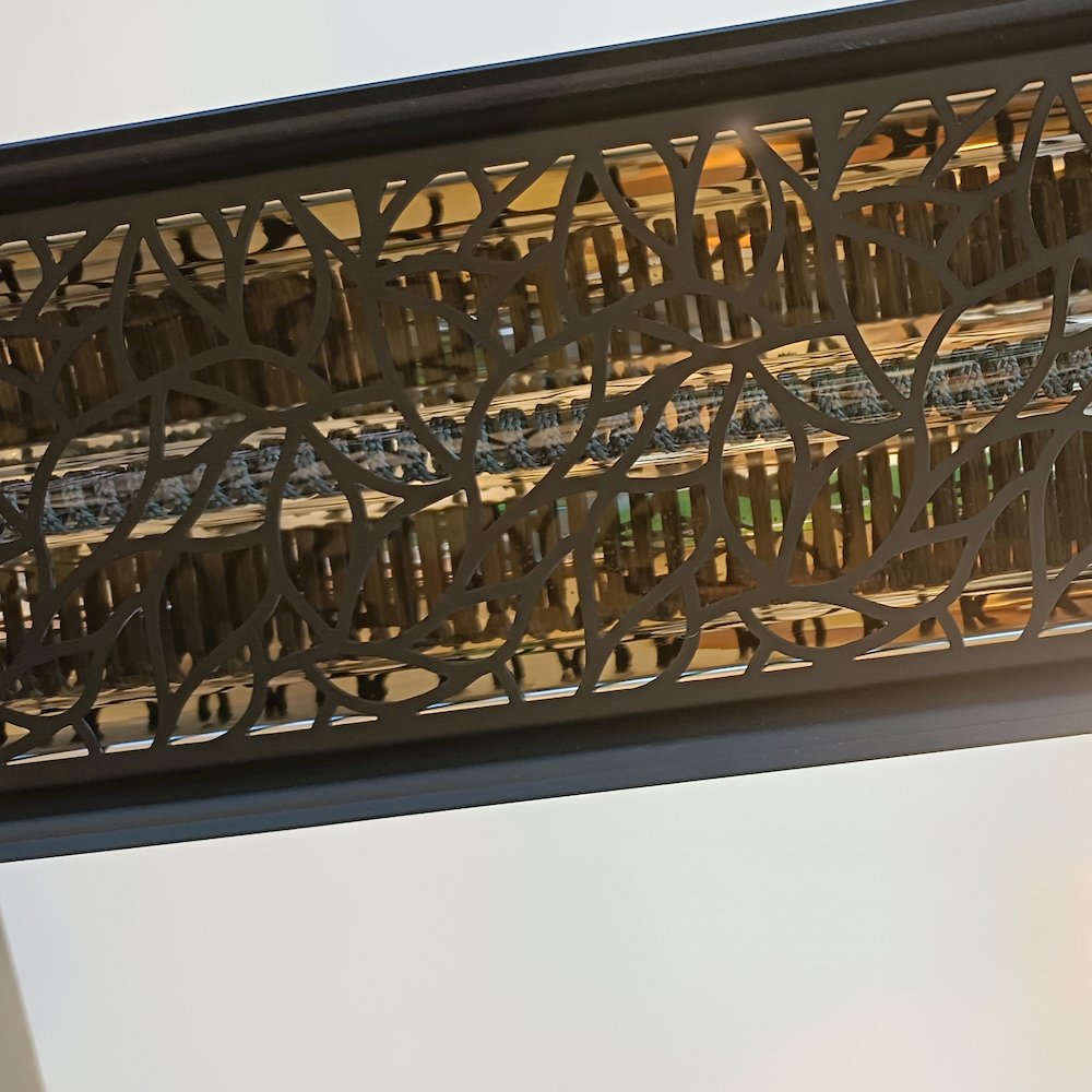 1500W Wall Mounted Infrared Heater with Carbon Fiber Tube. Picture 5