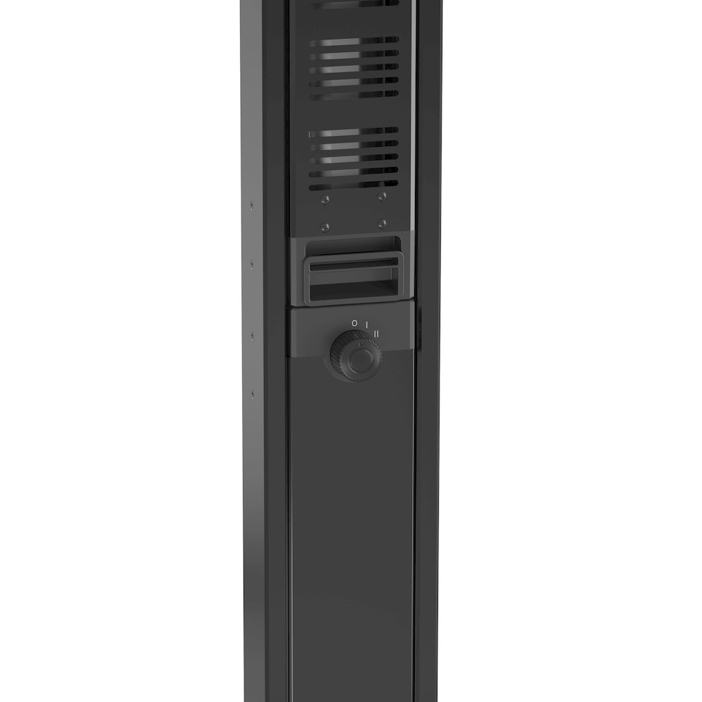 1500W Infrared Adjustable Angle Tower Heater with Carbon Fiber Tube. Picture 2