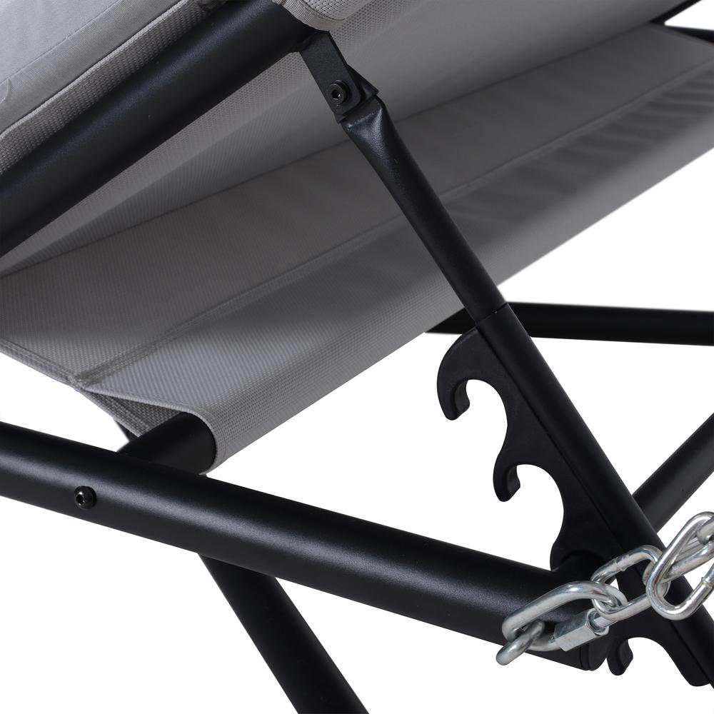 Outdoor Hammock Patio Lounge Daybed with Canopy. Picture 10