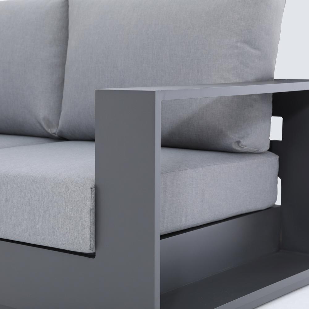 Ficarazzi Outdoor Sofa Chair Set & Coffee Table. Picture 11