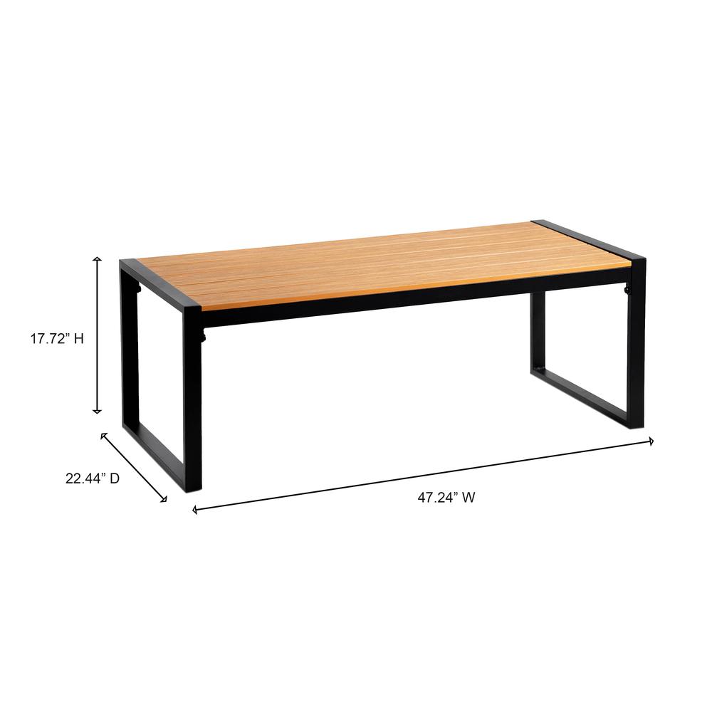 Ficarazzi Outdoor Sofa Set with Coffee Table. Picture 2
