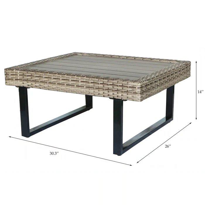 Outdoor Corner Patio Sectional & Tables. Picture 9