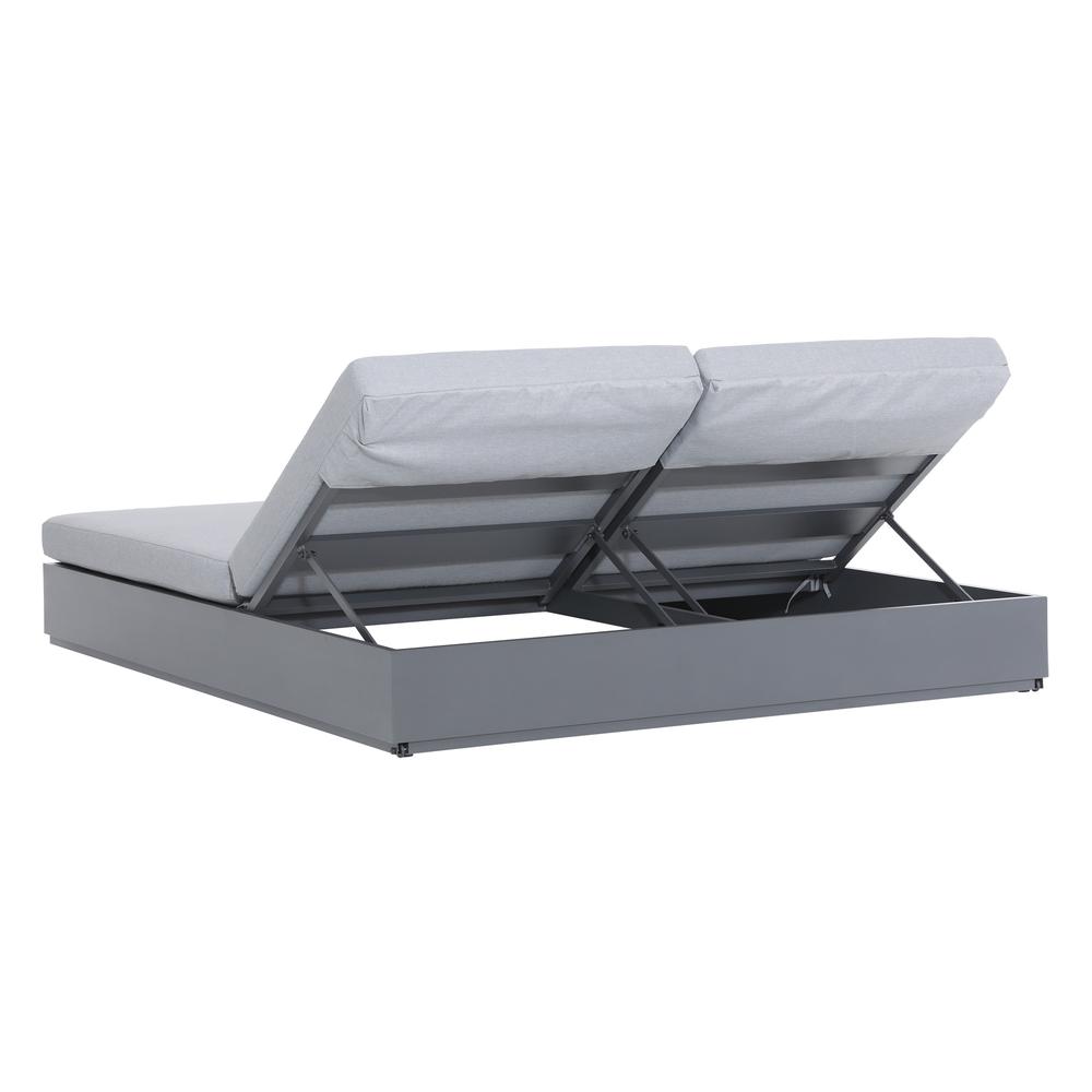 Ficarazzi Rectangular Outdoor Patio Daybed. Picture 6