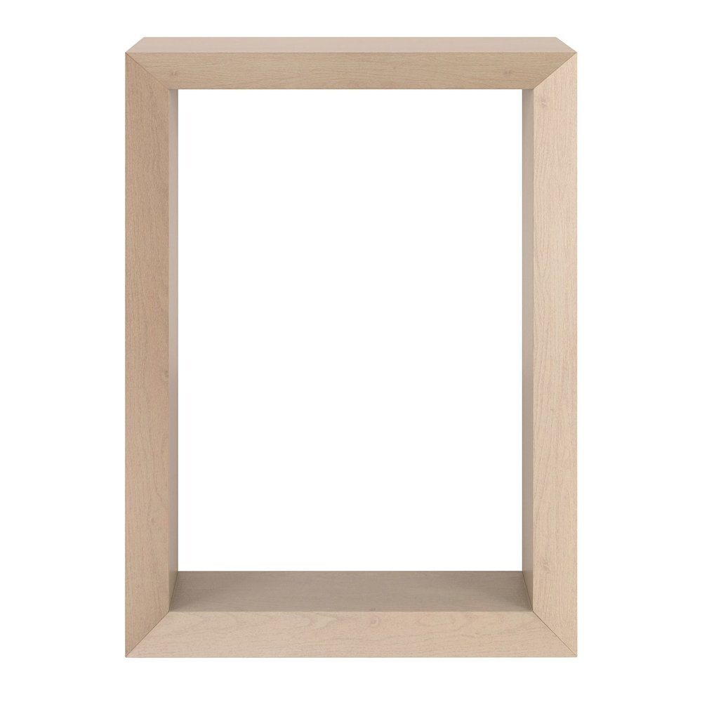 Osmond 22" Wide Rectangular Console Table in Alder White. Picture 5